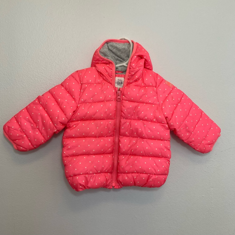 Baby Gap Pink Winter/ Fall Pink Jacket Size: 12-18 months